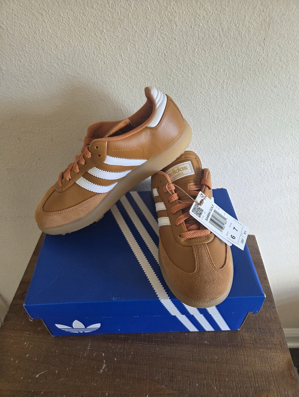 Adidas Samba Spikeless Golf Shoes Size Womens 7 NWT